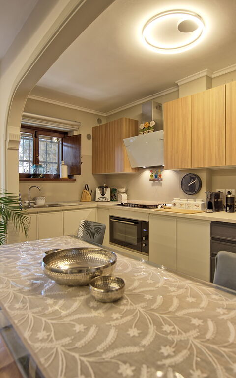 Villa Tagliaferri: Kjøkken, Lunsjrom