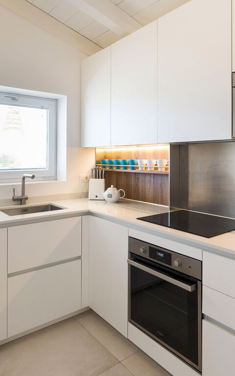 Villa Azulea: Kjøkken, Stue