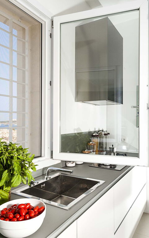 Villa Capo Passero: Kjøkken