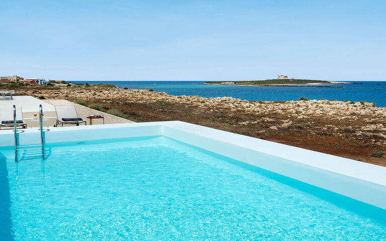 Villa Capo Passero: basseng, Eksteriør, Utendørs, Visningar