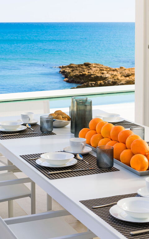 Bedda Matri: Balkong / terrasse / uteplass, basseng, Eksteriør, Mat, Utendørs, Visningar