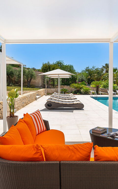 Villa Anna Plemmirio: basseng, Eksteriør, Utendørs