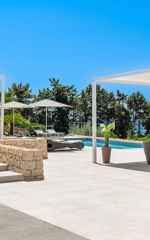 Villa Anna Plemmirio: basseng, Eksteriør, Utendørs