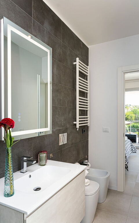 Villa Anna Plemmirio: Baderom