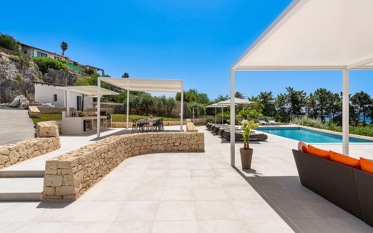 Villa Anna Plemmirio: basseng, Eksteriør, Utendørs