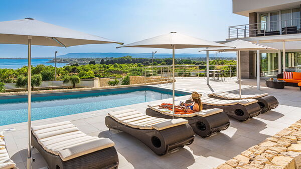 Villa Anna Plemmirio: basseng, Eksteriør, Utendørs