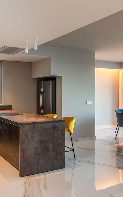 Baya Bella: Kjøkken, Lunsjrom