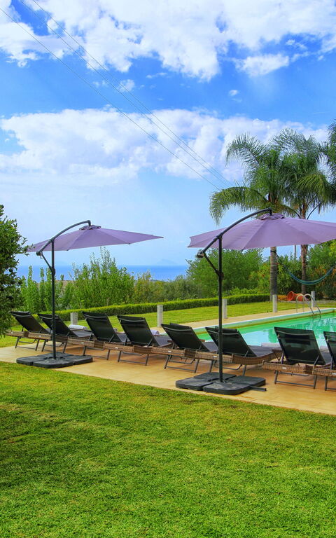 Villa Malu: basseng, Eksteriør, Hage, Utendørs