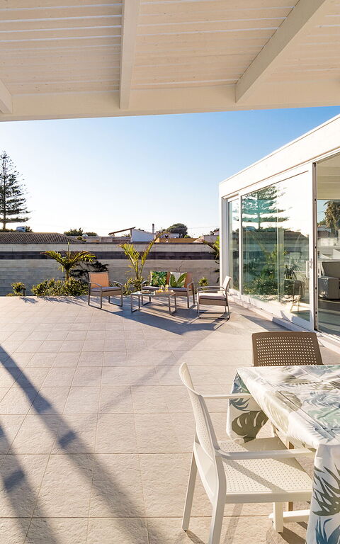 Diantha: Balkong / terrasse / uteplass, Eksteriør, Hage, Utendørs