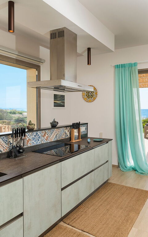 Casa Dafne: Kjøkken, Lunsjrom