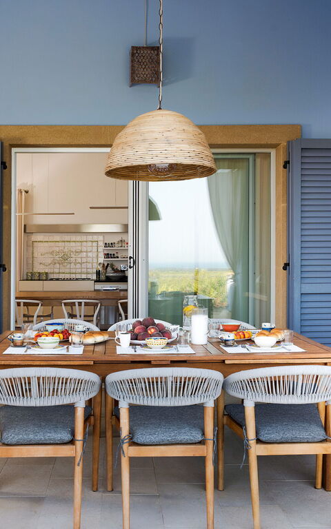 Pigna Blue: Balkong / terrasse / uteplass, Eksteriør, Utendørs