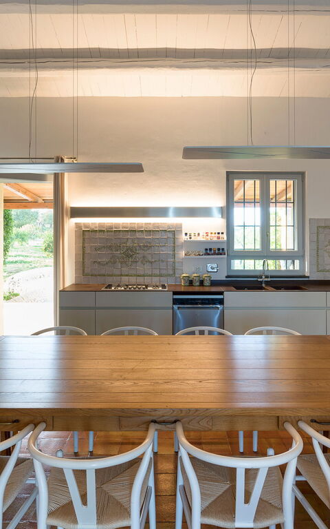 Pigna Blue: Kjøkken, Lunsjrom