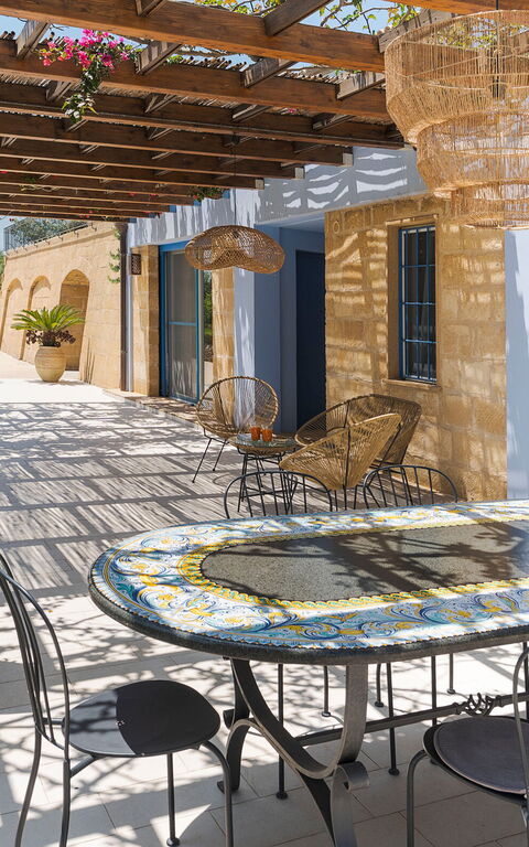 Pigna Blue: Balkong / terrasse / uteplass, Eksteriør, Utendørs