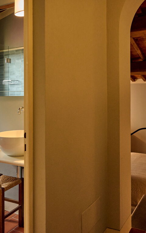 Villa Marliana: Baderom, soverom