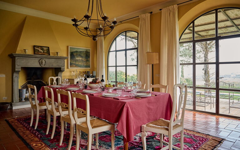 Villa Marliana: Lunsjrom