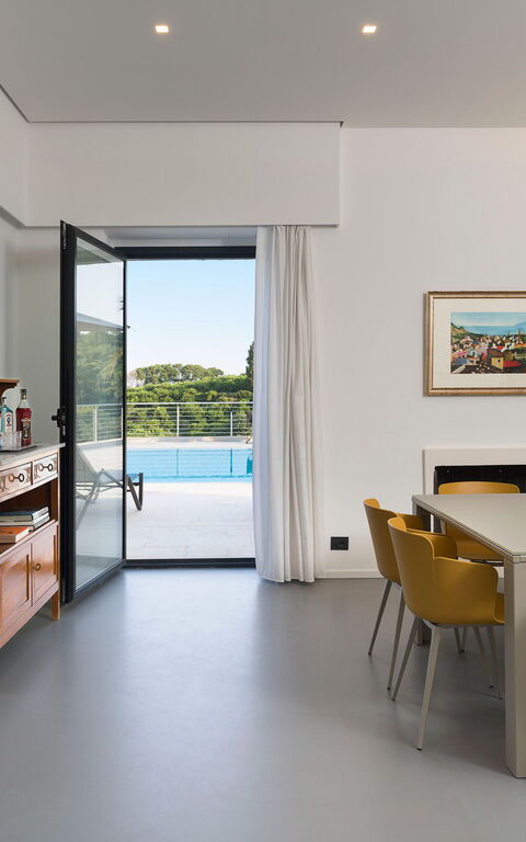 Villa Gianos: Lunsjrom