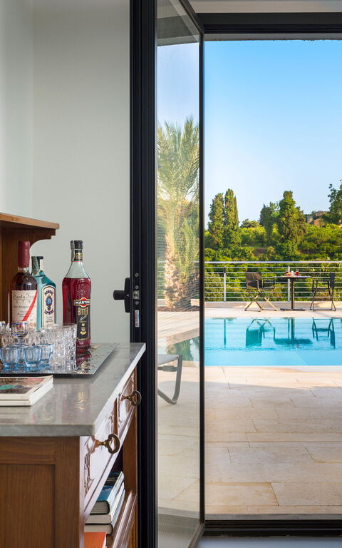 Villa Gianos: Lunsjrom