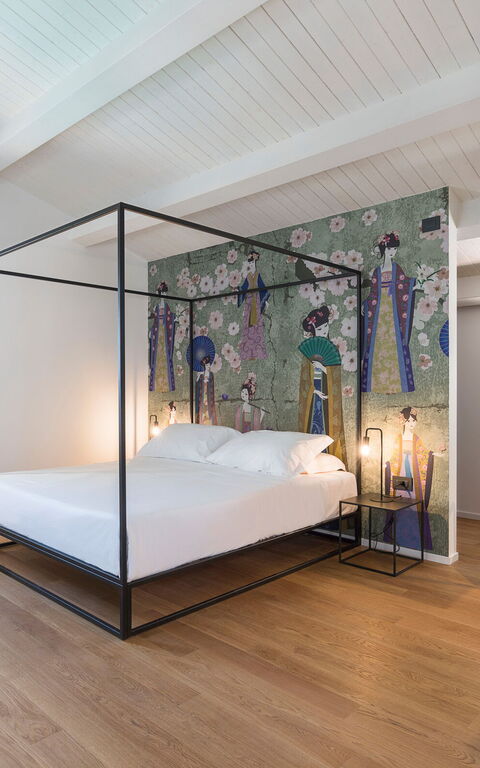 Villa Gianos: soverom