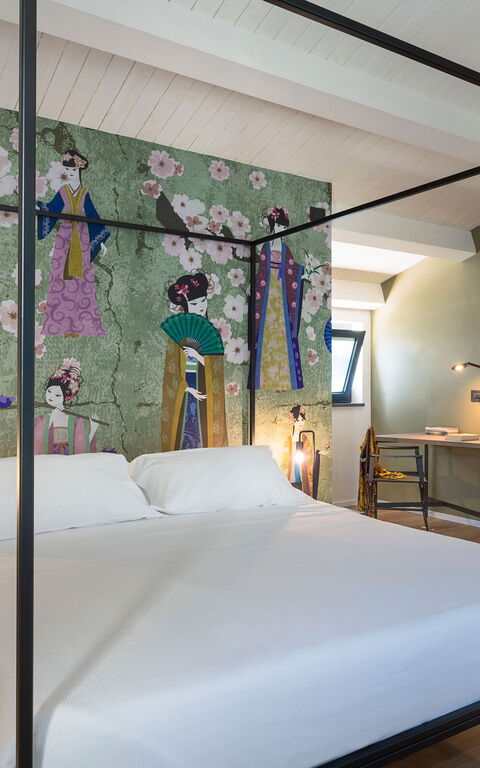 Villa Gianos: soverom