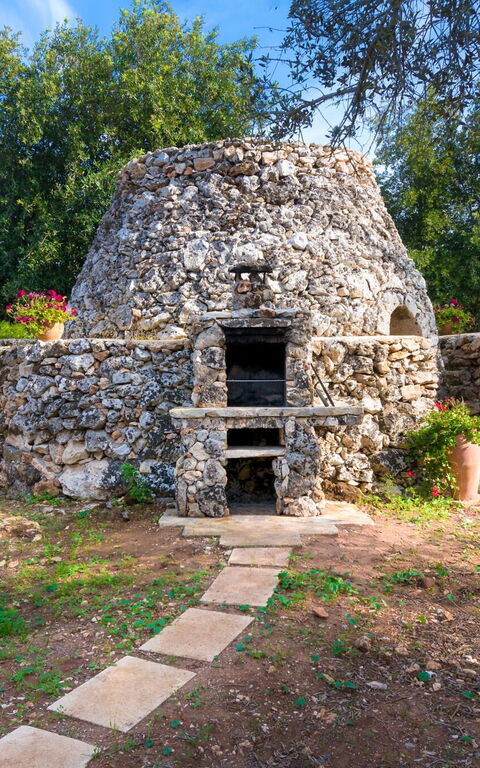 Villa Astrea: Hage, Utendørs