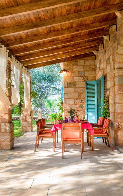 Villa Astrea: Balkong / terrasse / uteplass, Eksteriør, Hage