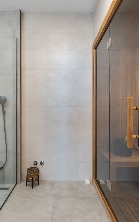 Villa Sea Breeze: Baderom