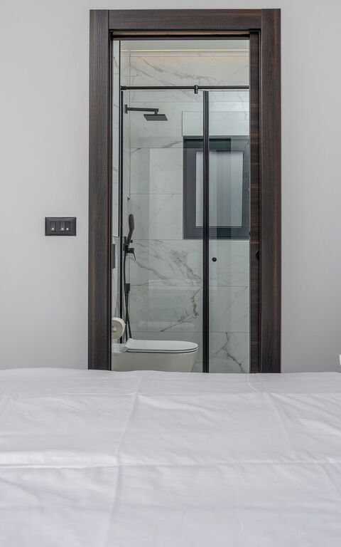 Villa Loma: Baderom, soverom