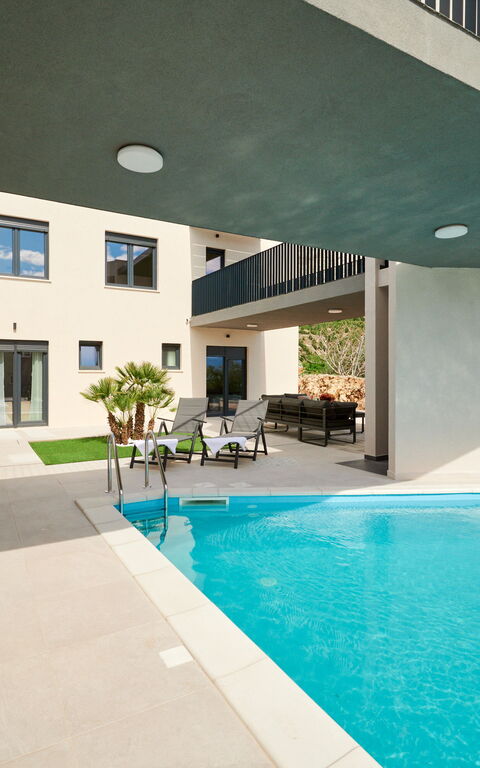 Villa Stella: basseng