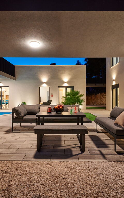 Villa Stella: Balkong / terrasse / uteplass, Utendørs