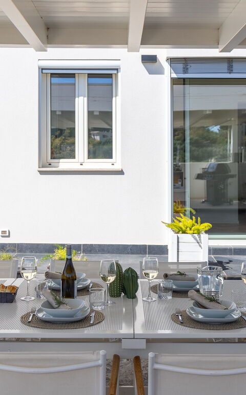 Villa Demetra: Balkong / terrasse / uteplass, Eksteriør, Utendørs