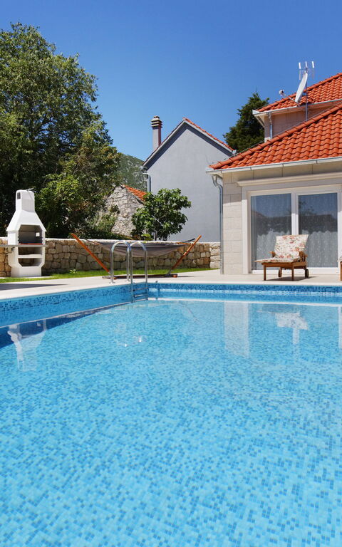 Villa Zupa: Balkong / terrasse / uteplass, basseng