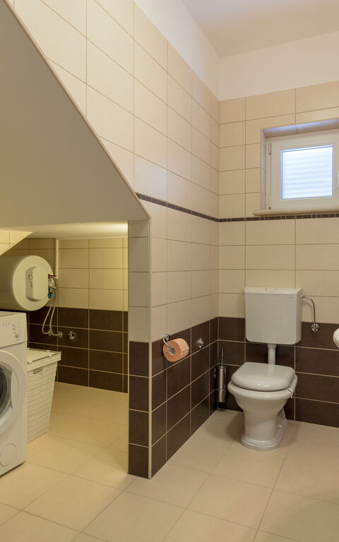 Villa Roglic: Baderom