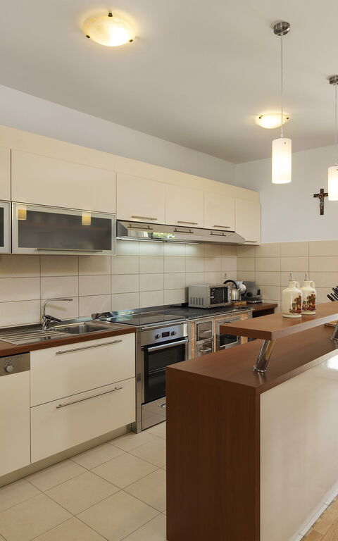 Villa Roglic: Kjøkken