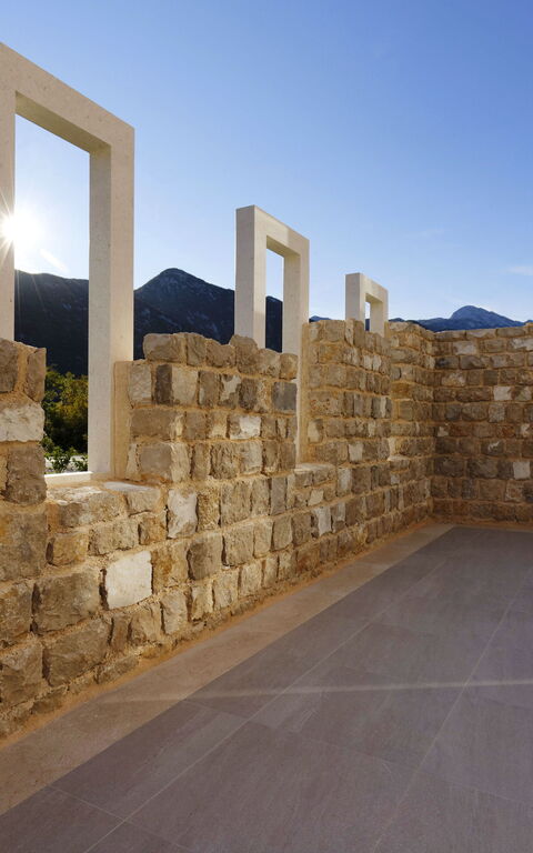 Villa Jure: Balkong / terrasse / uteplass, Eksteriør