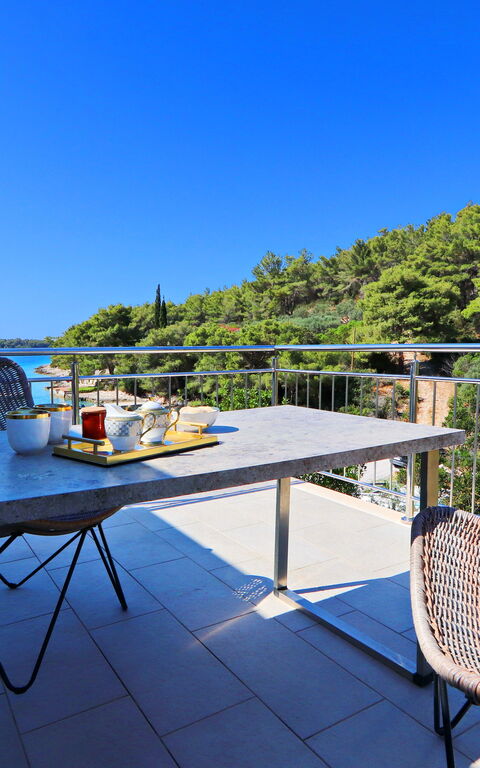 Villa Emerald: Balkong / terrasse / uteplass, Utendørs, Visningar