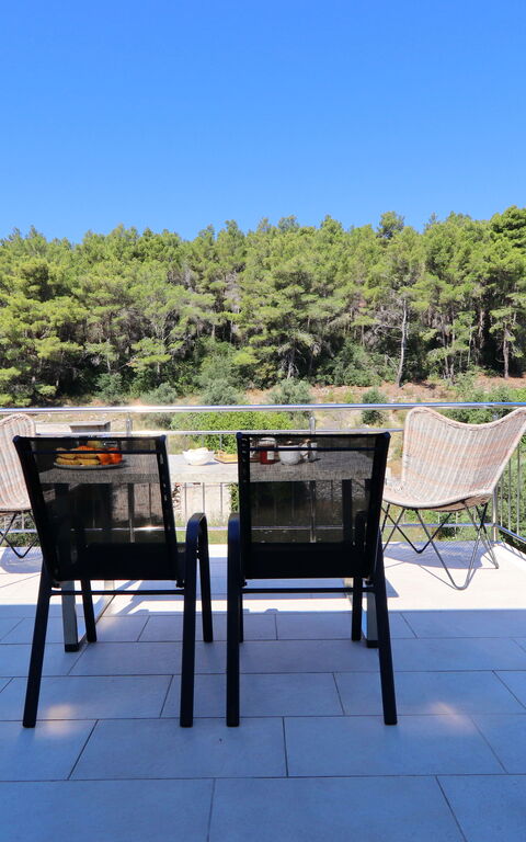 Villa Emerald: Balkong / terrasse / uteplass, Utendørs, Visningar