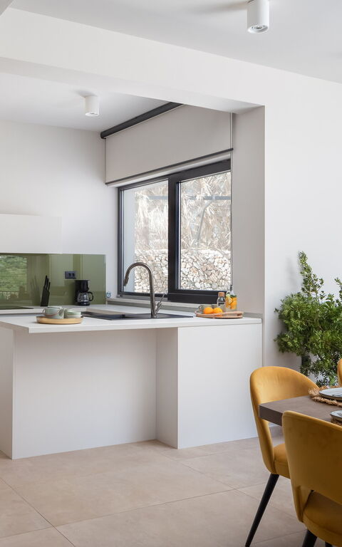 Villa Vivere: Kjøkken, Lunsjrom