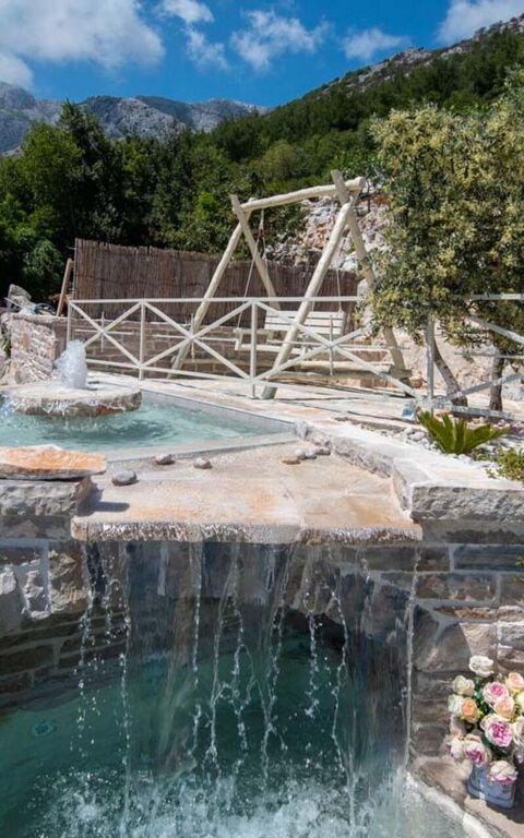 Villa Azurit: Balkong / terrasse / uteplass, boblebad