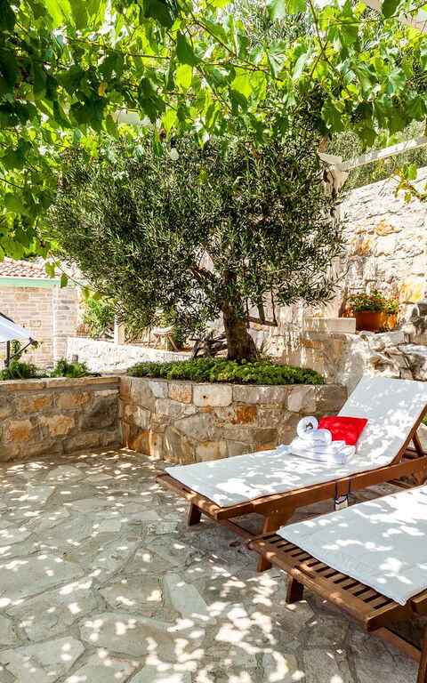 Villa Azurit: Balkong / terrasse / uteplass, Utendørs