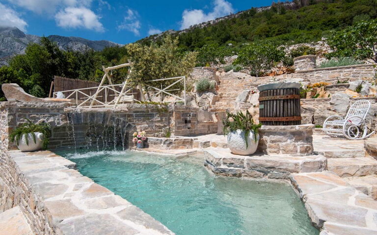 Villa Azurit: Balkong / terrasse / uteplass, boblebad