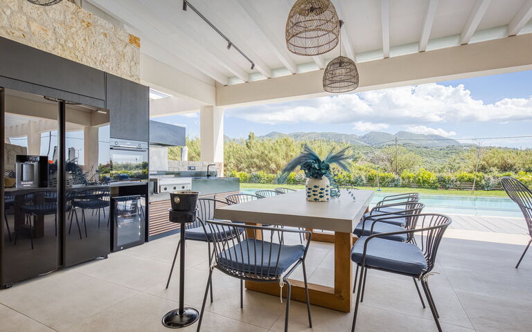 Villa Serenissima: Balkong / terrasse / uteplass, basseng, Eksteriør, Utendørs