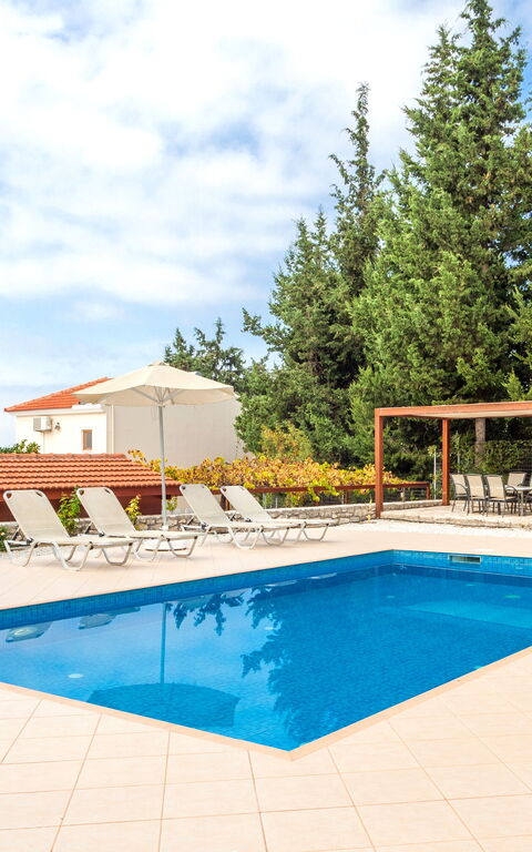 Villa Giorgos: basseng, Eksteriør, Utendørs