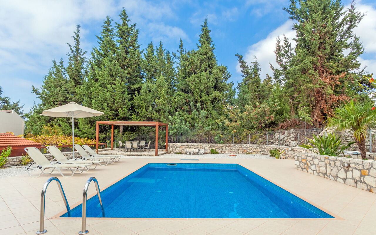 Villa Giorgos: basseng, Eksteriør, Utendørs