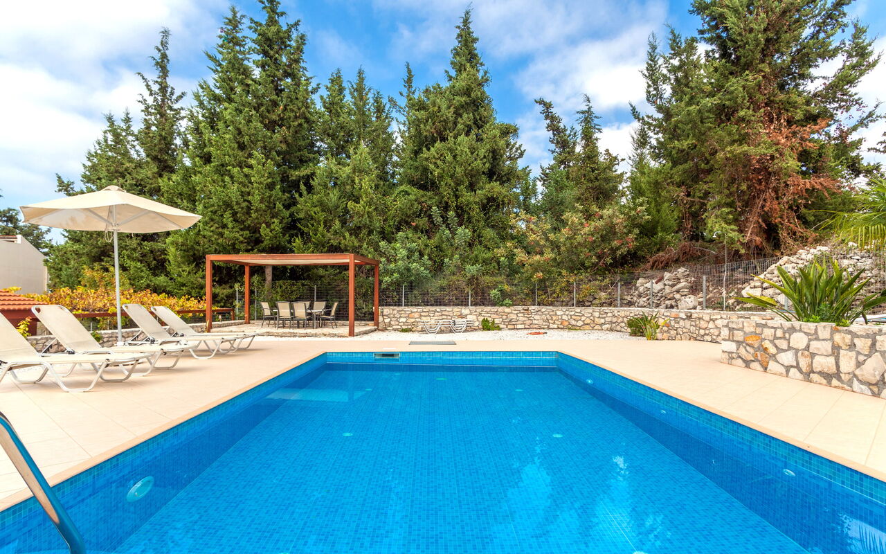 Villa Giorgos: basseng, Eksteriør, Utendørs