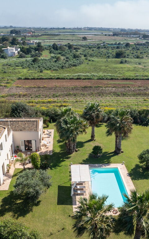 Villa Casale: basseng, Visningar