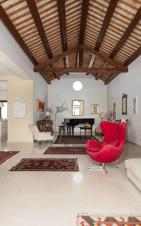 Villa Casale: Stue