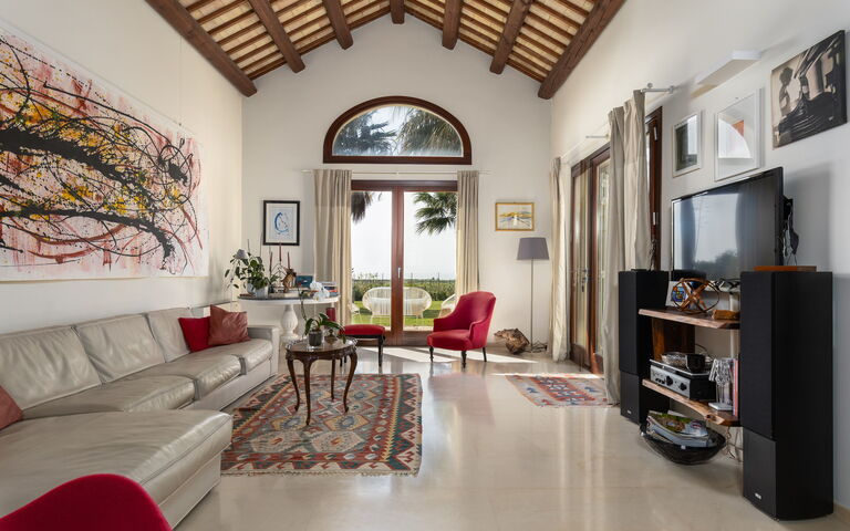 Villa Casale: Stue
