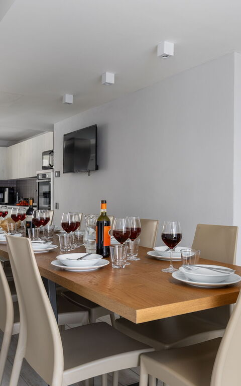 Villa Acquaviva: Kjøkken, Lunsjrom