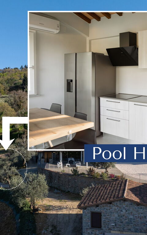 Villa Acquaviva: Kjøkken, Utendørs