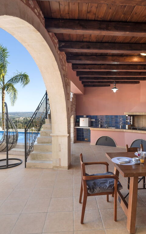 Villa Kois: Balkong / terrasse / uteplass, basseng, Eksteriør, Utendørs